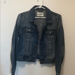 Ashley-Vintage Charm Dark Blue Jean Jacket